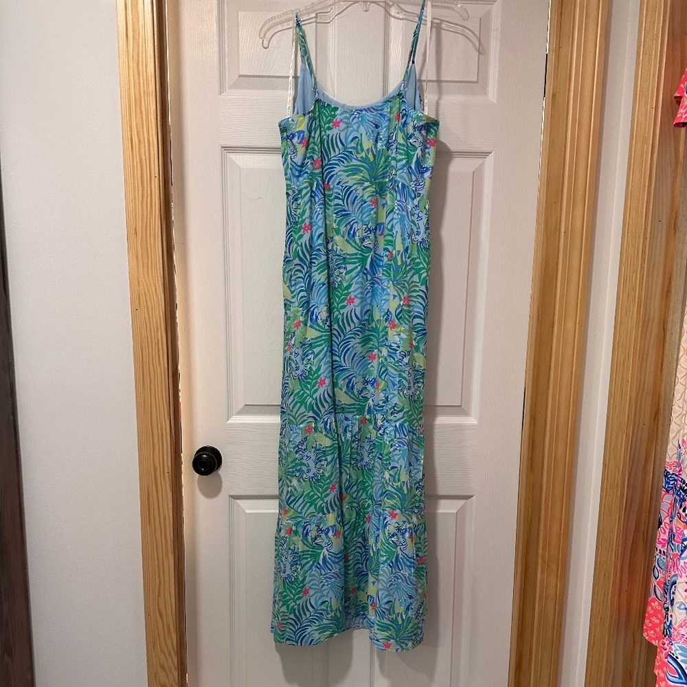 EUC Lilly Pulitzer Teresa Maxi Dress size Medium